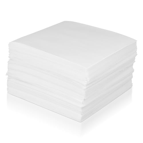 Gatuida 300 Piezas de papel sin polvo secas sin polvo toallas de papel sin pelusa de limpieza de pantalla antiestáticas limpiador pantalla ordenador