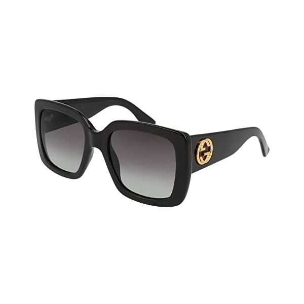 Gucci GG0141SN Black/Grey Shaded 53/20/140 women Sunglasses