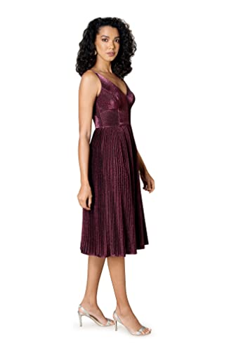 Image of Dress The Population Women's Haley Fit and Flare Midi Dress