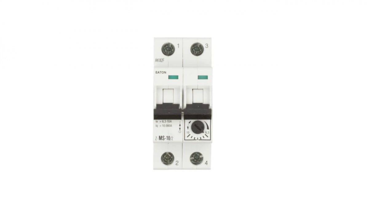 EATON 248398 Z-​MS-​10/​2 Z-​MS Disjoncteur moteur 2P 6,​30 A - 10,​0 A