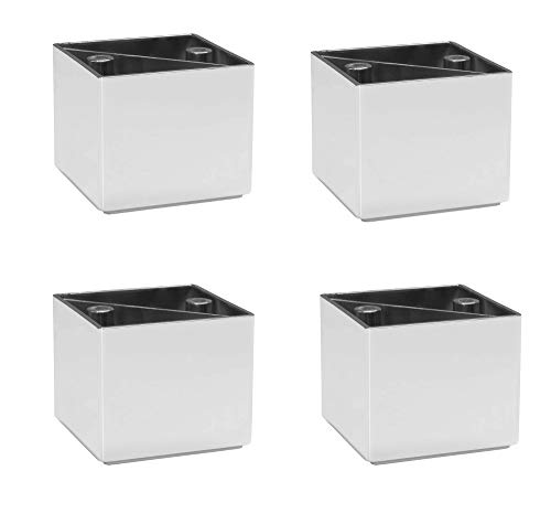 Schildmeyer Piedini per mobili, Set da 4 Pezzi, in...