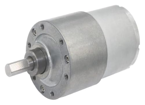 Moteur DC de couple élevé 12V 111 RPM avec réducteur planétaire et arbre excentrique 37mm