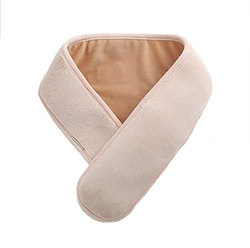 JUCAI Heated Scarf, USB Heat Shawl Electric Warm Neck Wrap Cold Weather Neck Warmer Scarf for Neck Warmer Cold Relief Outdoor Indoor Hiking Walking,Skin Tone