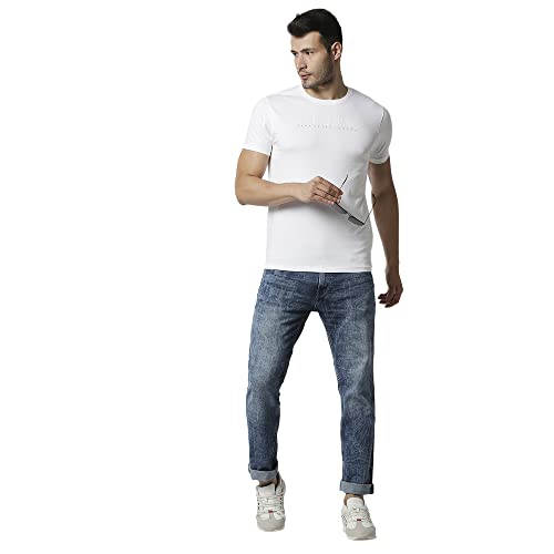 Image of Pepe Limited Edition Collection Light Tone Wash Cotton Stretch Cash Regular Fit Mens Jeans