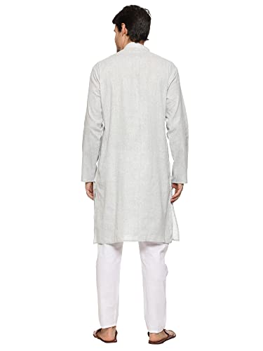 Men Handmade Cotton Kurta Pyjama Set Party Fashion Regular Ethinic Wear Indian Dress 6