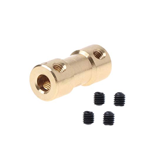 WAAZVXS Coupler 2-5mm for Motor Copper Shaft Coupling Coupler Connector Sleeve Adapter (Inner Diameter : 3 4mm)
