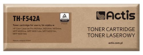 Actis TH-F542A Toner (Replacement for HP 203A CF542A ; Standard; 1300 Pages; Jaune)