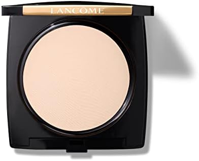 Lancôme Dual Finish Powder Foundation - Buildable Sheer to Full Coverage Foundation - Natural Matte Finish - 130 Porcelaine D'Ivoire Neutral