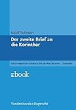 kommentare word  Der zweite Brief an die Korinther (Kritisch-exegetischer Kommentar über das Neue Testament)