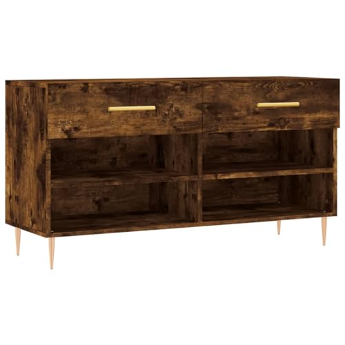 Banc à chaussures d'entrée meuble de rangement avec compartiment