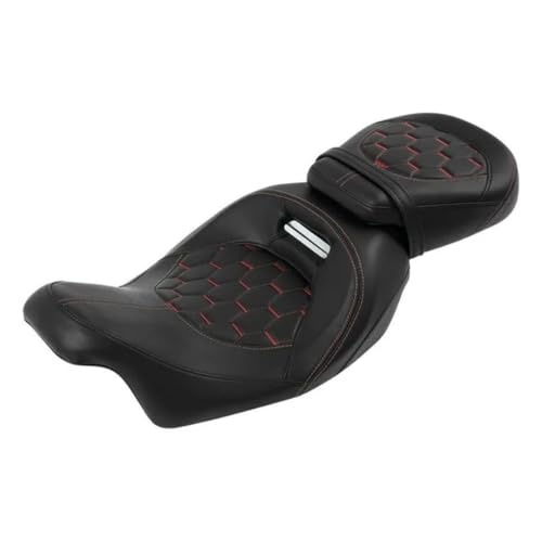 Asiento doble de motocicleta para Touring Street para evitar la fatiga