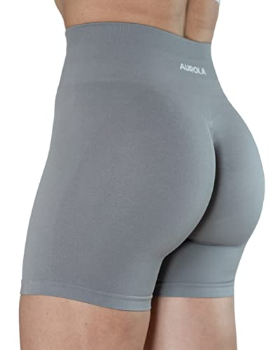 Image of AUROLA Intensify Workout Shorts for Women Seamless Scrunch Short Gym Yoga Running Sport Active Exercise Fitness Shorts