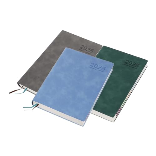 Calendriers 2025 et planificateur d'horaire Osaladi avec couverture cuir durable