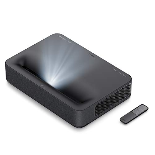 4K Ultra Short Throw Laser TV Home Theatre Projector, 2500 ANSI Lumens, HDR10, DTS and Dolby Audio, for Movies&Video&Gaming, Easy Installation