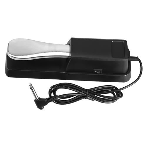 FAVOMOTO Widened Piano Sustain Pedal Professional Damper Pedal for Keyboard Easy to Use