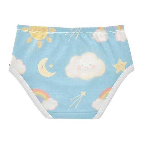 GuoChe Cotton Panties Soft Triangle Panties Briefs Underwear for Toddler in Sizes 2T,3T, 4T, 5T, 6Y and 8Y2