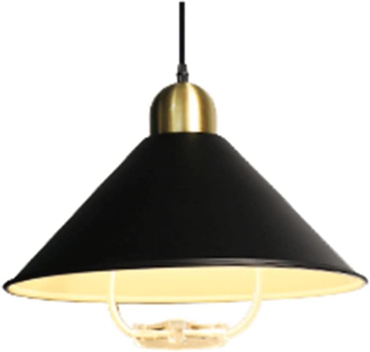 Lustre industriel pour salle à manger : suspension en fer réglable 41cm
