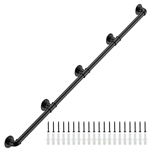 Industrial Stair Railing Handrail for Steps