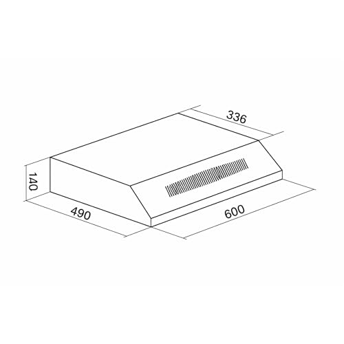 Image of Glen 60cm Duct Free Wall Mounted Kitchen Chimney | 1000 m /hr Suction | Baffle Filter + Activated Carbon Filter | 1 Year Comprehensice warranty | Auto Clean | Black | CH6003DFTSBFBL60