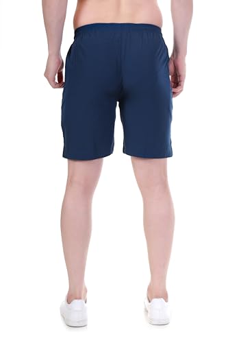 Image of Sports Shorts for Men, Athletic Running & Gym Shorts with Zip Pocket, Regular Fit Training Shorts
