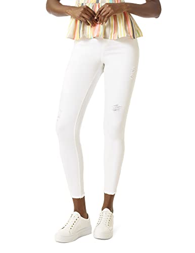 Legging Skimmer taille haute bleu marine denim déchiré skinny extensible stretch