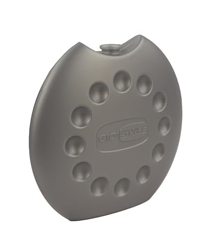 Mattonella Ghiaccio Space Ice, sottile così da occupare poco spazio, design moderno, adotta la forma del cerchio, suscitando armonia e positività.