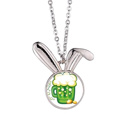 Collier lapin Four Beer Irland St.Patrick pour vos soirées de pub