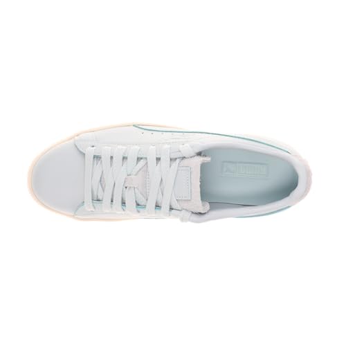 PUMA Mens Clyde Premium Lace Up Sneakers Shoes Casual - Blue4
