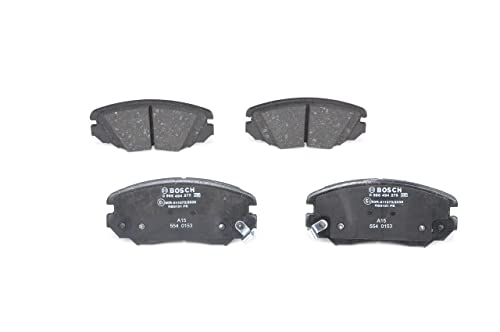 Plaquettes de frein voiture Bosch BP1191 pour des voyages en famille sereins et silencieux
