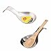 TableCraft Products HB1 Single Spoon Rest, Stainless Steel Brushed