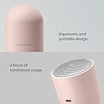 Steamery Tissu Shaver Pilo 2, Retire Lint et Pilling des vêtements et textiles, Rechargeable Lint Remover avec USB, Rose