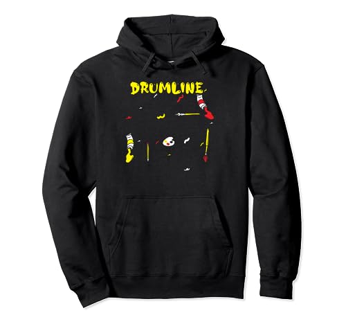 Pasión de arte rítmico: Drumline - Arte Refranes Sudadera con Capucha