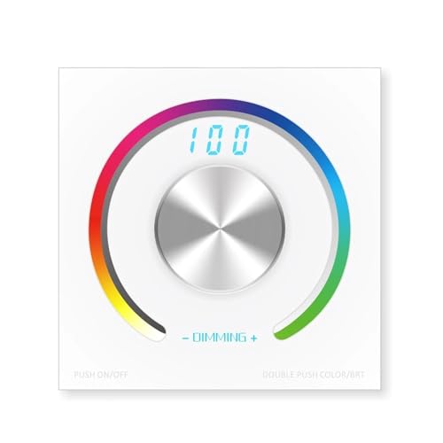 Controlador de tira de luz LED RGB con salida de 144W para una iluminación sin parpadeos 6