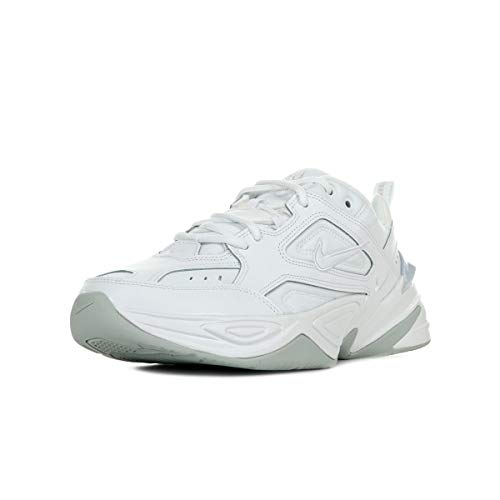 Nike M2K Tekno Zapatillas, Hombre, Blanco (White/White/Pure Platinum 001), 41 EU (7 UK)
