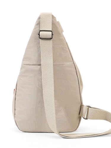 Image of ITALISH Sling Unisex Crossbody Bag Nylon 30 x 20 x 7 cm Lightweight Travel Daypack with Quick-Access Pocket