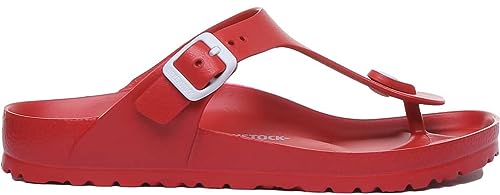 Image of Birkenstock Gizeh Flip Flops Women White Flip Flops Shoes, Multicolour, 6 US