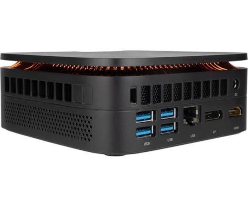 Image of Kamriu Hyper H1 Ryzen 7 6800H, 32GB LPDDR5 RAM, 1TB SSD, Windows 11 Pro Mini Gaming & Workstation PC w /Triple 4K @60Hz Display via HDMI /Displayport /USB-C & Internal WiFi 6 & 2.5Gb RJ45 (by KAMRUI)