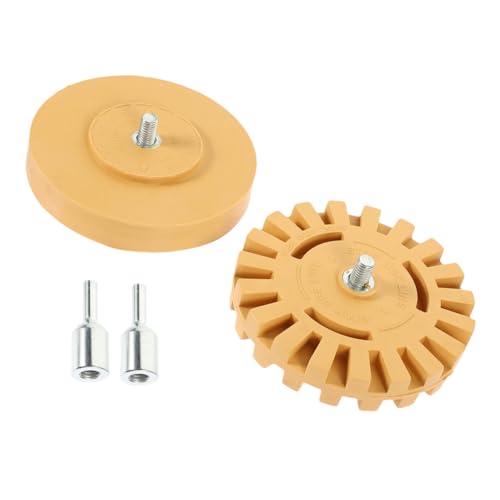 Dissolvant d'autocollants pour voiture efficace | Lot de 2 gommes 100 mm