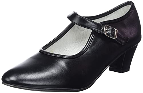 La Senorita Chaussures flamenco espagnol,Noir,taille 42 - 26 cm