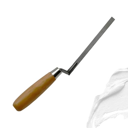 Pointing Trowel Brick Jointer 1cm Bricklaying Tools for Pointing Mortar Cement Trowel Pointing Tool Finger Trowel Tuck Pointer Brick Jointer Tiling Tools Brick Trowel Cement Tool