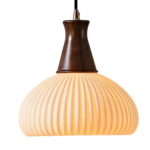 Lampe suspendue E27 design céramique luminaire plafond salon chambre bureau