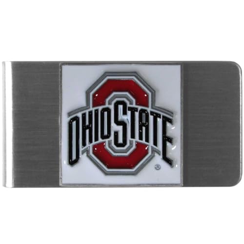 NCAA Siskiyou Sports Mens Ohio State Buckeyes Steel Money Clip One Size Team Color