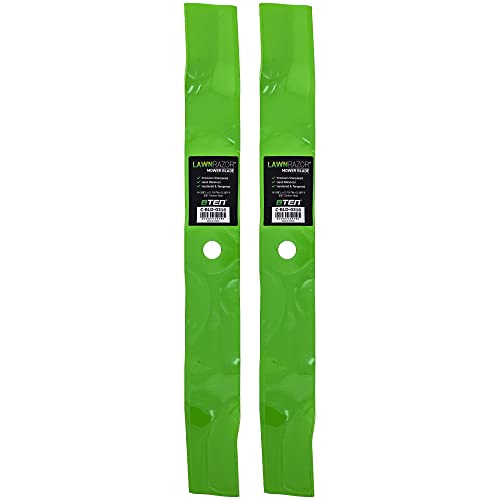 8TEN LawnRAZOR Mulching Blade Set for John Deere Sabre GX00166 38 Inch Deck 2 Pack