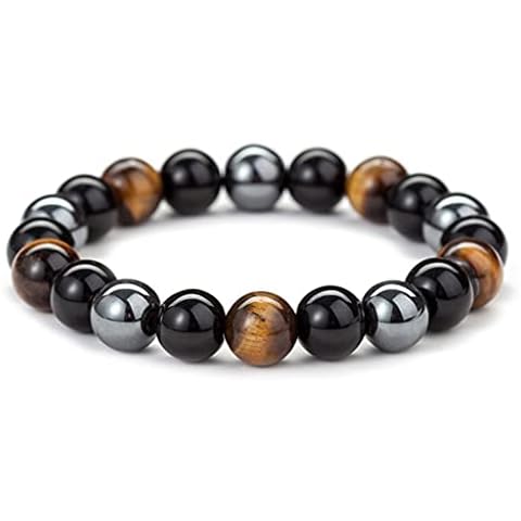 Branets Natural Tiger Eye Bracelet Cover