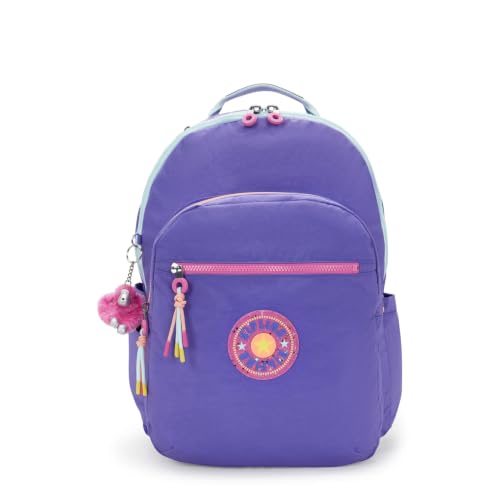Image of Kipling Women's Seoul Extra Large Bts 17 inch Laptop Backpack, Durable, Roomy with Padded Shoulder Straps, Built-In Protective Sleeve