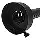MASO Motorrad Auspuff Schalldämpfer 35/48/60 mm 145 mm lang einfügen-können DB Killer 35mm Schwarz 1pcs