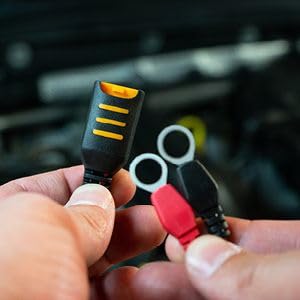 CTEK Connect Eyelet M10, permanente Verbindung für schwer zugängliche Batterien, 10 mm Öse, langlebige, sichere & einfache Verbindung Batterieladegerät, für Autos, Motorräder & andere (Packung mit 2)