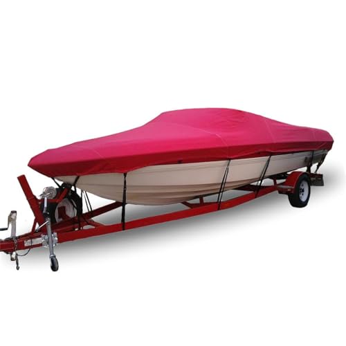 Custom Fitted 7.6oz 100% Polyester Boat Cover Compatible for a 2013-2024 Sea Ark Procat 200 in Solution Dyed Canvas. Made on Demand