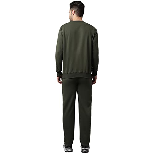 Image of Mack Jonney Fleece Printed Tracksuit Co-ord Set for Men-SW 44 LOWER 02-P