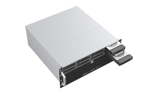 Image of Rosewill 4U Rackmount Server Chassis | Server Chassis | Supports up to 8 3.5 inch 12Gbps Hot Swap | ATX Compatible | 6X 80mm PWM Fan | USB 3.2 Type-C | RSV-H408